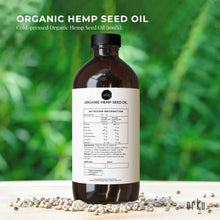 Load image into Gallery viewer, Hemp Seed Oil | Organic Food Grade Healthy Oils-1