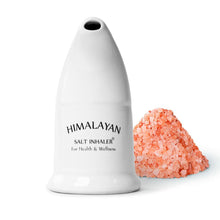 Load image into Gallery viewer, Himalayan Salt Inhaler Pipe + 125g Pink Rock Coarse Salt Clean Air Breathe - Aurascent
