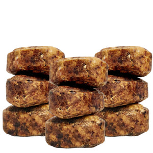 150g African Black Soap Bars - Moisturising Shea Moringa Neem Seed Alata Samina-3