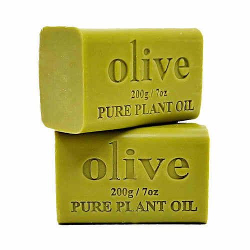 2x 200g Pure Natural Oil Soap - Olive Scent-0