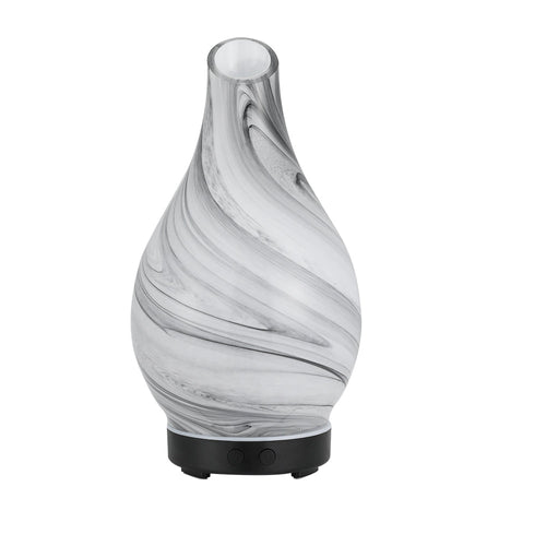 Aromatherapy Diffuser - 100ml LED Glass Marble-0