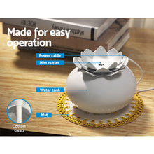 Load image into Gallery viewer, 100ml Ceramic Aromatherapy Diffuser - Lotus-4
