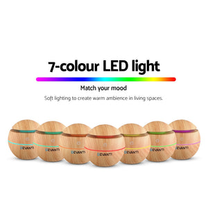 130ml Aromatherapy Diffuser with LED Light -3