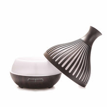 Load image into Gallery viewer, Essential Oil Aroma Diffuser - 400ml Remote Dark Wood Ultrasonic Mist Humidifier-1
