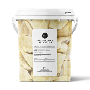 Organic Cocoa Butter Tub - Raw Natural Food Grade Chunks - Skin, Body, DIY & Cream-1