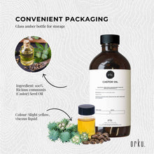Load image into Gallery viewer, Castor Oil - Hexane Free Cold Pressed-4
