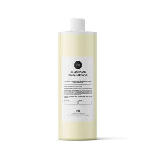 Sweet Almond Carrier Oil - Refined Cosmetic Grade, 100% Pure-0