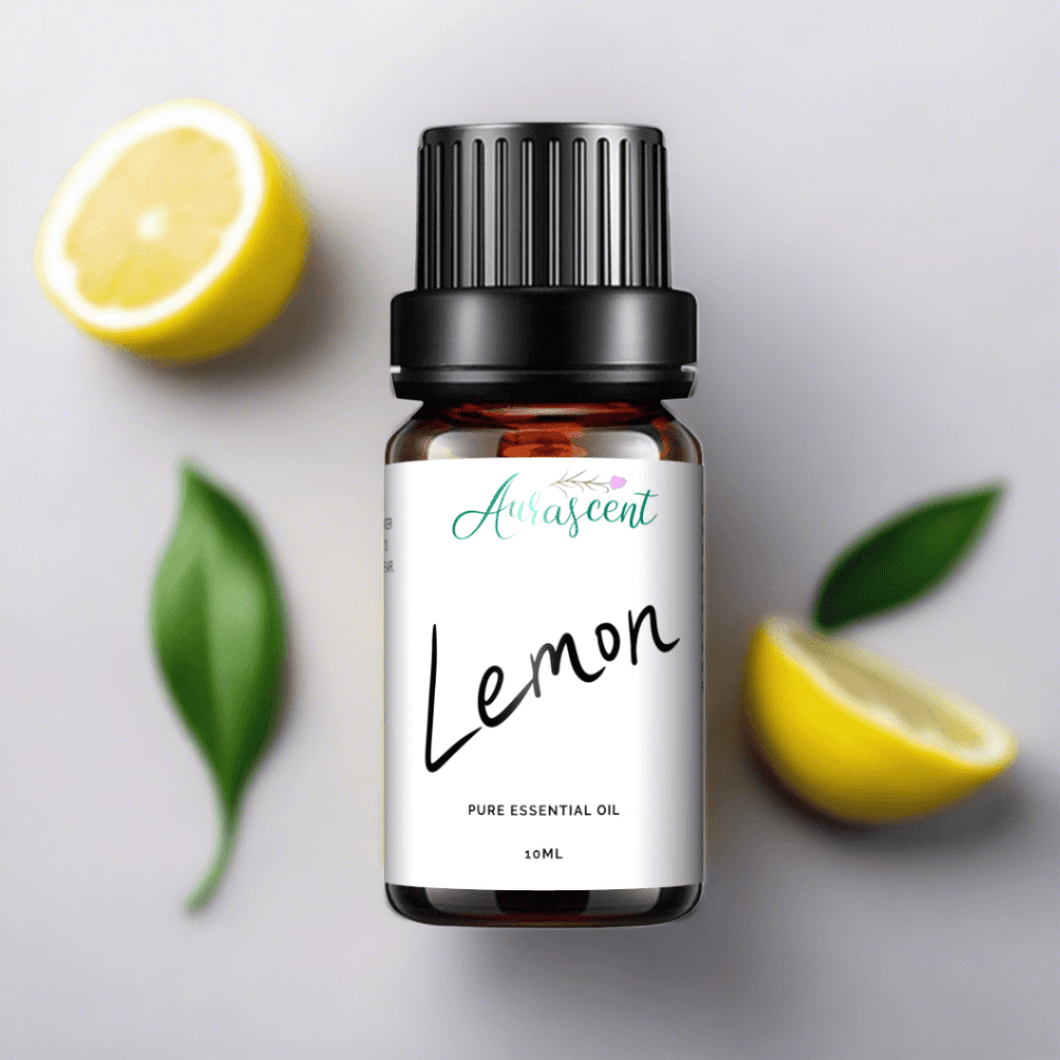Lemon Essential Oil - 10 ml - Aurascent