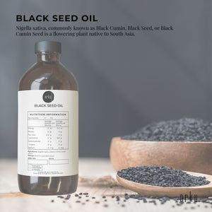 Pure Black Seed Oil - 100% Nigella Sativa Cumin Seed - Unfiltered, Cold Pressed-6