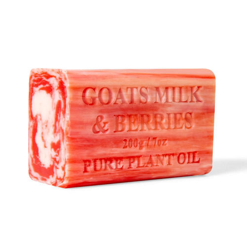2x 200g Goats Milk & Berries Soap  - Pure Natural & Australian-0