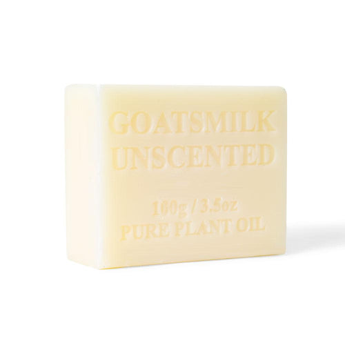 4x 100g Goats Milk Soap Bars -Unscented For Sensitive Pure Australian Skin Care-0