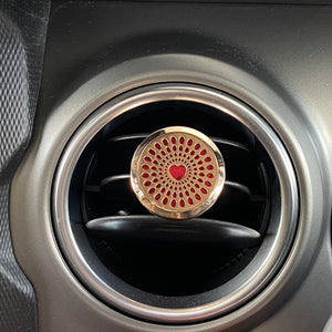 Heart Car Vent Diffuser - Air Freshener CVD032RE - Aurascent