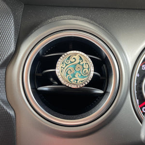 Swirls Car Vent Diffuser - Essential Oil Air Freshener CVD035ZA - Aurascent