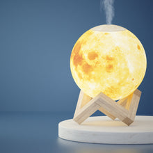 Load image into Gallery viewer, 880ml Essential Oil Aroma Diffuser LED Moon Lamp-6
