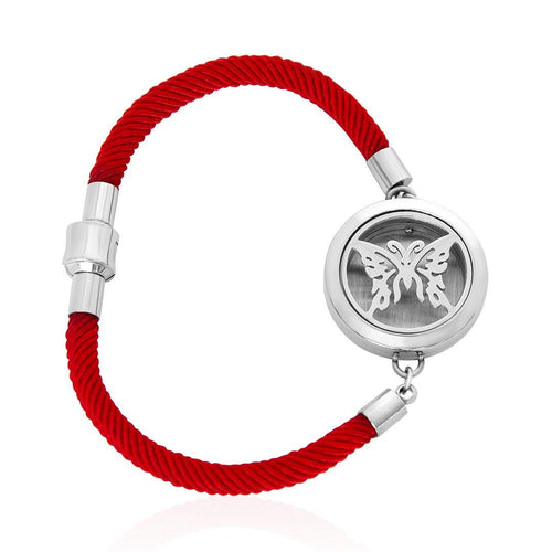 Butterfly Diffuser Bracelet FBR040SR - Aurascent