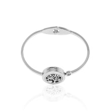 Load image into Gallery viewer, Tree Essential Oil Diffuser Bangle FBR044SR - Aurascent
