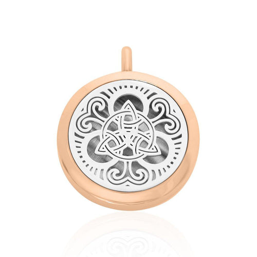 Essential Oil Locket Pendant FEP019RE - Aurascent