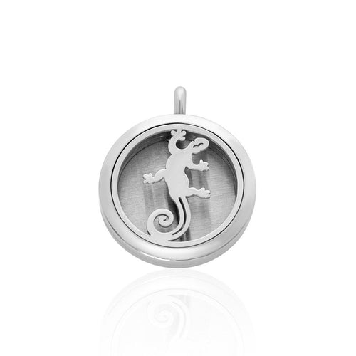 Salamander Diffuser Locket Pendant FEP024SR - Aurascent